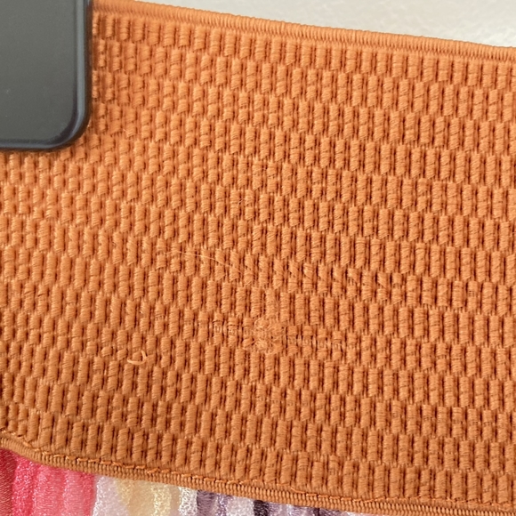 BNWT Wewa Women's Coral/Brown Floral Elasticated Waist Maxi Chiffon Skirt Sz 12 - Picture 12 of 16